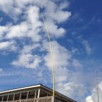 Hot stick and mast for antennas