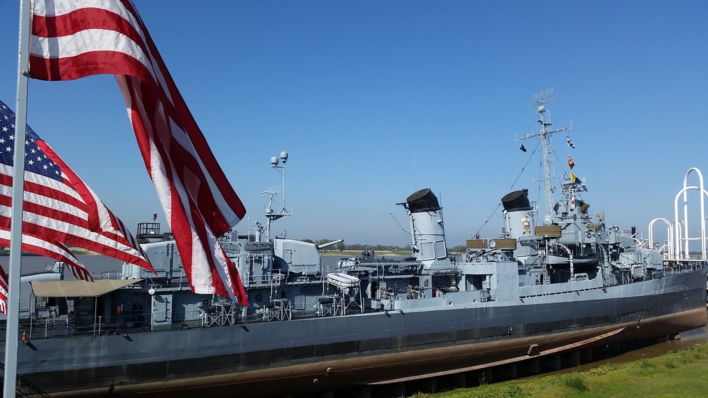 Navy WWII destroyer USS KIDD